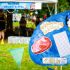 Infotafel Wasserverbrauch Rindfleisch – Infotafel beim Kinderfest zeigt den Wasserverbrauch für die Produktion von Rindfleisch.